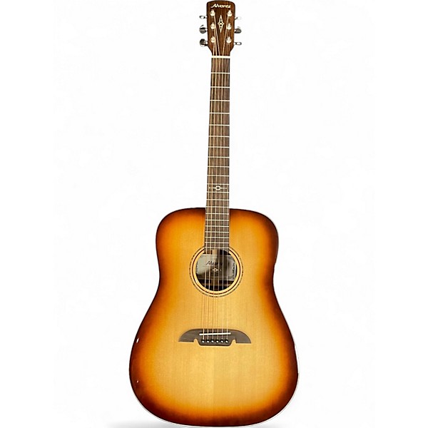 Used Alvarez MD510 SHB 2 Tone Sunburst Acoustic Guitar
