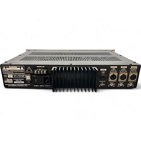 Used Avalon VT737SP Class A Mono Tube Microphone Preamp