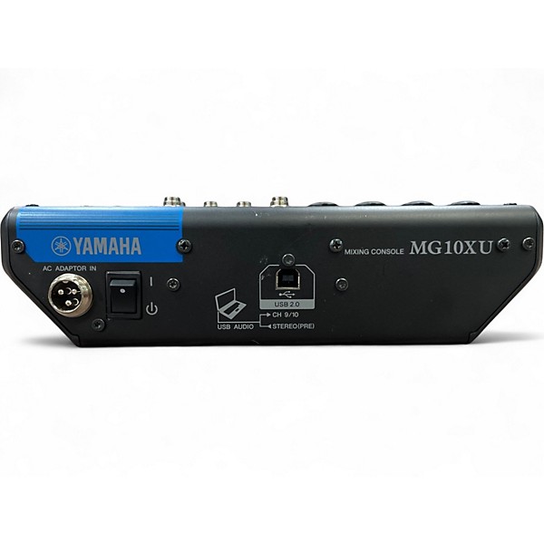 Used Yamaha MG10XU 10 Channel Mixer with Effects Unpowered Mixer