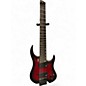 Used Legator G7FSS GHOST 7 MULTI SCALE SUPER SHRED TRANS RED BURST Solid Body Electric Guitar thumbnail