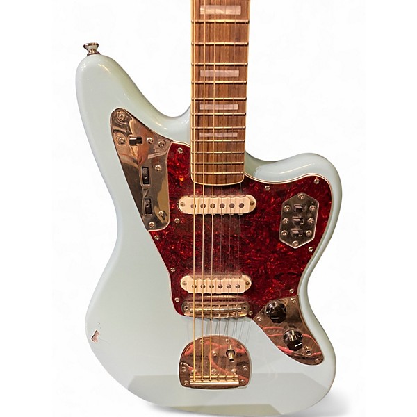 Used Squier CLASSIC VIBE '70S Daphne Blue Solid Body Electric Guitar