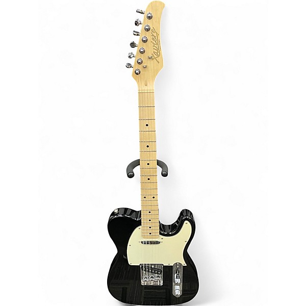 Used Xaviere T STYLE Black Solid Body Electric Guitar