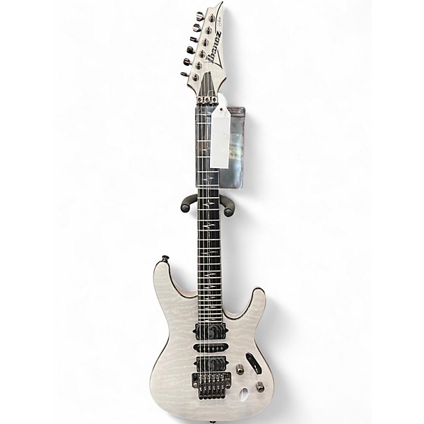 Used Ibanez JIVAX2 NITA STRAUSS WHITE GHOST Solid Body Electric Guitar