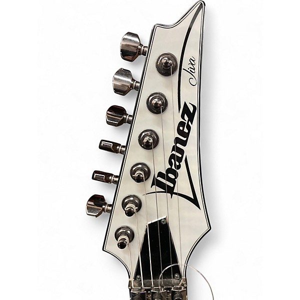 Used Ibanez JIVAX2 NITA STRAUSS WHITE GHOST Solid Body Electric Guitar