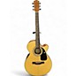 Used Fender GC140SCE Natural Acoustic Electric Guitar thumbnail