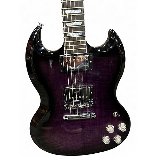 Used 2025 Gibson SG Modern Purple Solid Body Electric Guitar