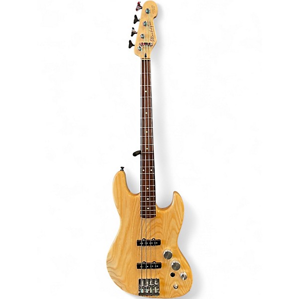 Used Manhattan Session One (Modified) Natural Electric Bass Guitar