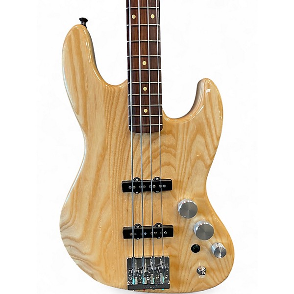 Used Manhattan Session One (Modified) Natural Electric Bass Guitar