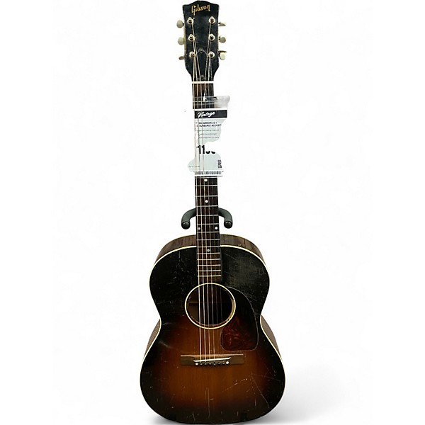 Vintage 1962 Gibson LG-1 Tobacco Sunburst Acoustic Guitar