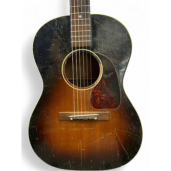 Vintage 1962 Gibson LG-1 Tobacco Sunburst Acoustic Guitar