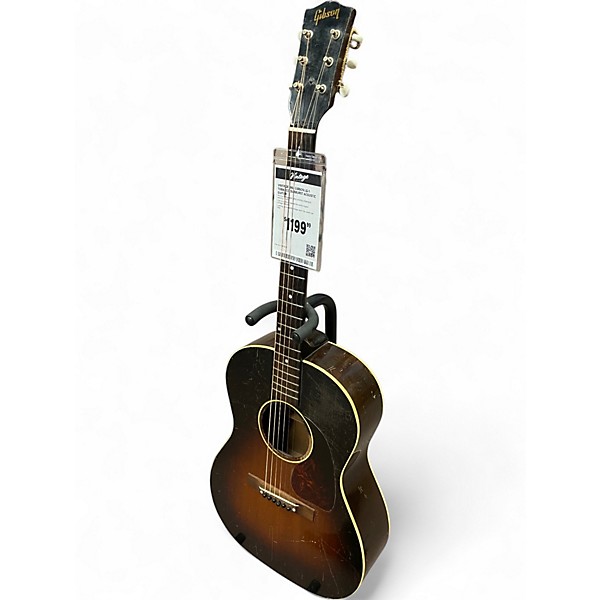 Vintage 1962 Gibson LG-1 Tobacco Sunburst Acoustic Guitar