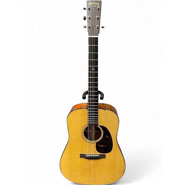 Used 2025 Martin D18 3 Color Sunburst Acoustic Guitar