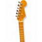 Used Fender American Deluxe Stratocaster V Neck 2 Color Sunburst Solid Body Electric Guitar
