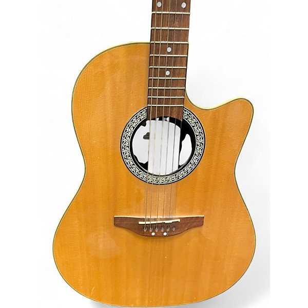 Used Ovation CC026 Natural Acoustic Electric Guitar