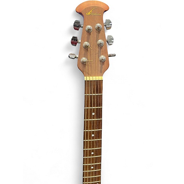 Used Ovation CC026 Natural Acoustic Electric Guitar