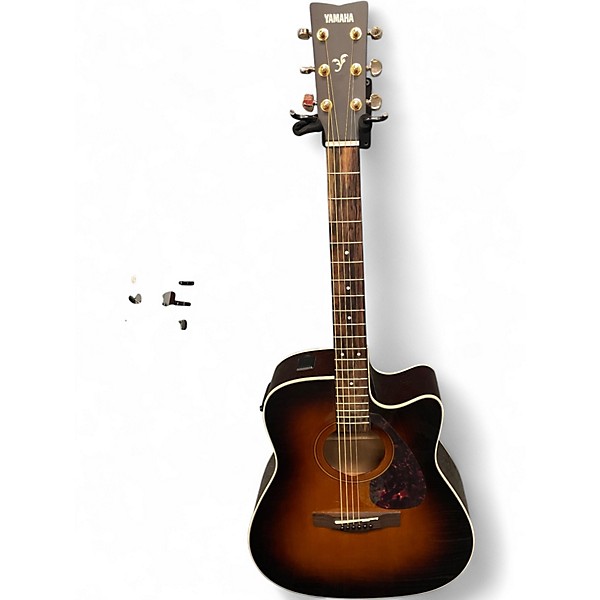 Used Yamaha FX335C Tobacco Sunburst Acoustic Electric Guitar