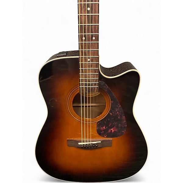 Used Yamaha FX335C Tobacco Sunburst Acoustic Electric Guitar