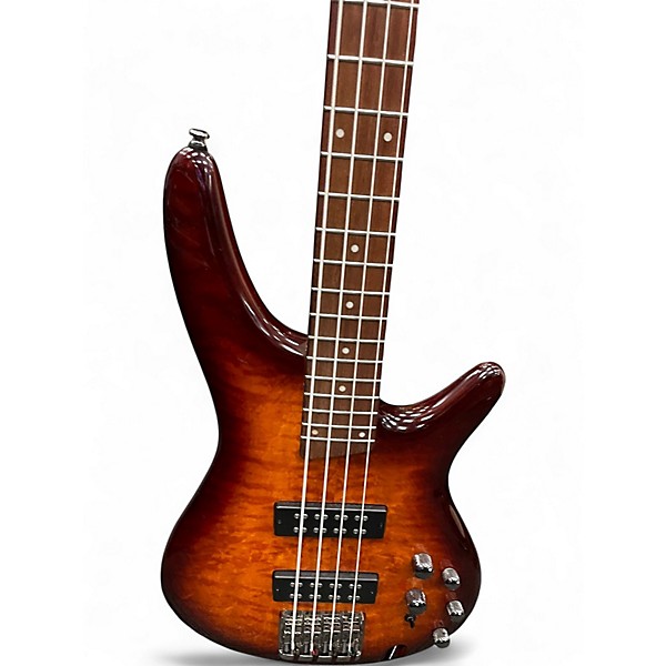 Used Ibanez SR400 2 Tone Sunburst Electric Bass Guitar