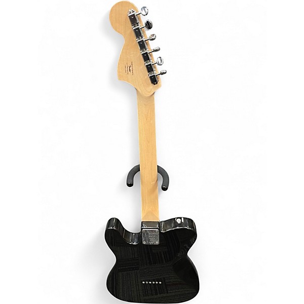 Used Squier Esquire Deluxe Black Solid Body Electric Guitar