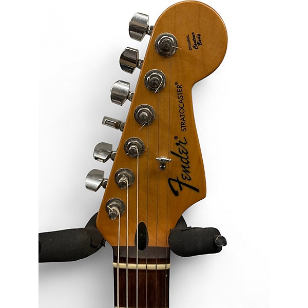 Used Fender Standard Stratocaster Pelham Blue Solid Body Electric Guitar