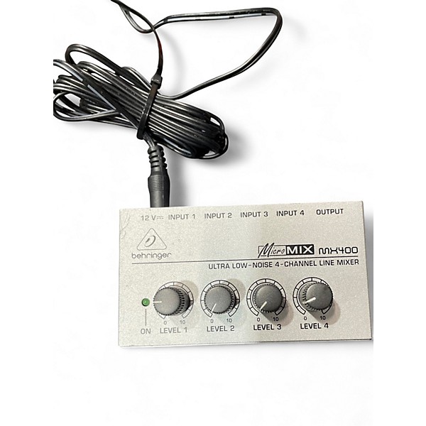 Used Behringer MICROMIX MX400 Unpowered Mixer