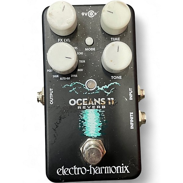 Used Electro-Harmonix Oceans 11 Reverb Effect Pedal