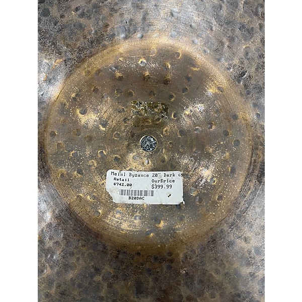 Used MEINL 20in Byzance Dark Crash Cymbal