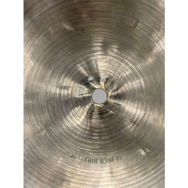 Used MEINL 14in Byzance Foundry Reserve Hi Hats Cymbal