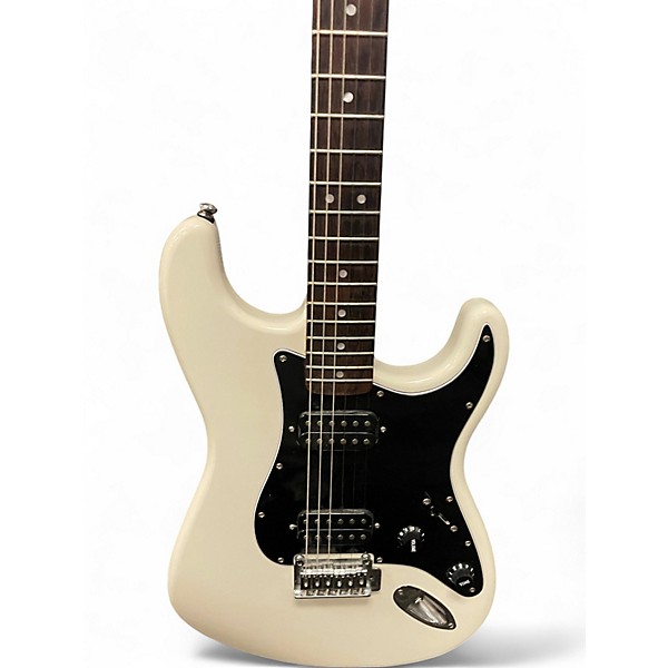 Used Squier Affinity Stratocaster Olympic White Solid Body Electric Guitar