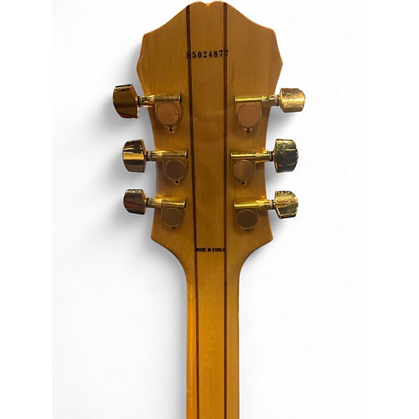 Used Epiphone Sheraton II Natural Hollow Body Electric Guitar