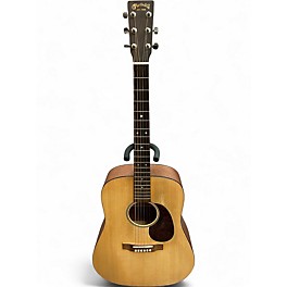 Used Martin DM Mahogany Natural Acoustic Guitar