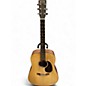 Used Martin DM Mahogany Natural Acoustic Guitar thumbnail