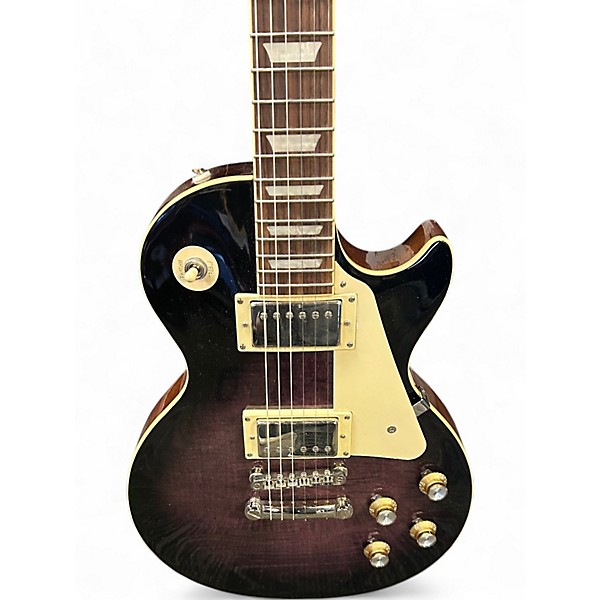 Used 2025 Epiphone Les Paul Standard '60s Figured Purple Solid Body Electric Guitar