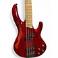 Used ESP LTD RB1004 Trans Red Electric Bass Guitar