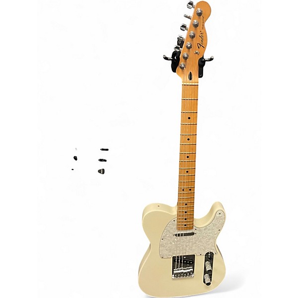 Used Fender Standard Telecaster Olympic White Solid Body Electric Guitar