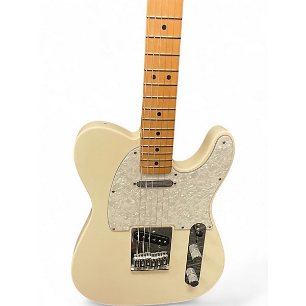 Used Fender Standard Telecaster Olympic White Solid Body Electric Guitar