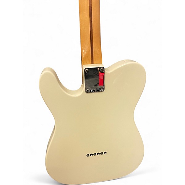 Used Fender Standard Telecaster Olympic White Solid Body Electric Guitar