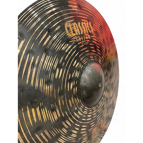 Used MEINL 22in Dark Ride Cymbal
