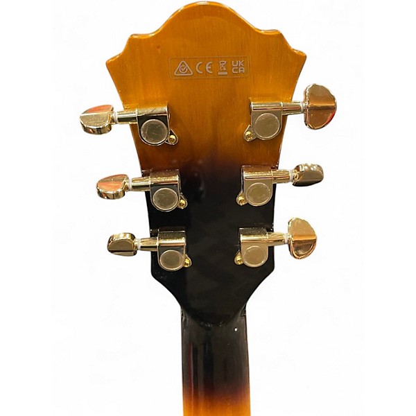 Used Ibanez AS93FM Artcore ANTIQUE YELLOW SUNBURST Hollow Body Electric Guitar