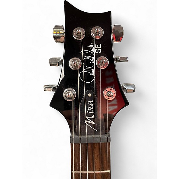 Used PRS Mira SE Black Solid Body Electric Guitar