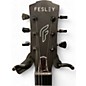 Used Fesley Deluxe Edition Black Solid Body Electric Guitar