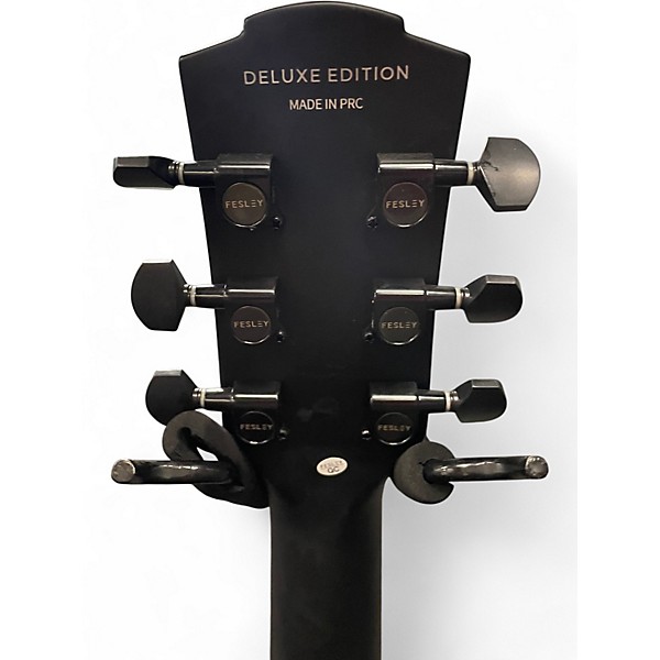 Used Fesley Deluxe Edition Black Acoustic Guitar