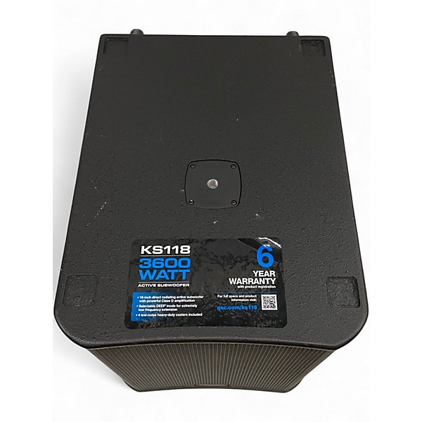 Used QSC KS118 Powered Subwoofer