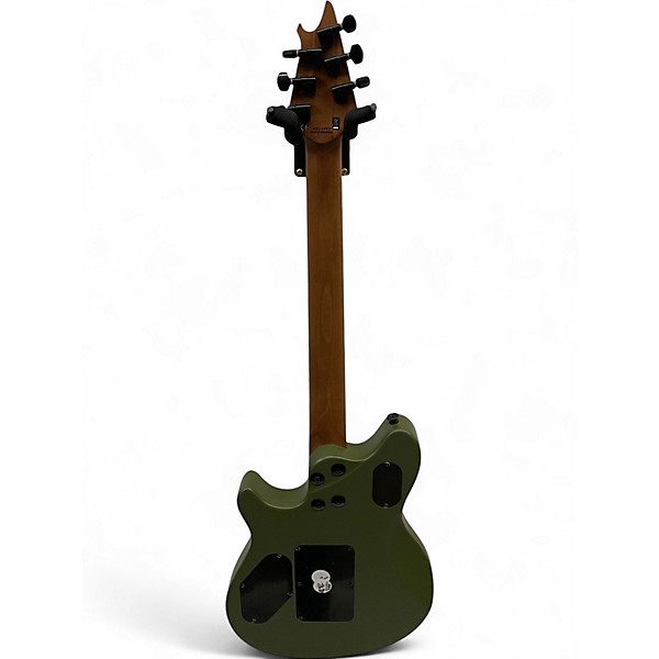 Used EVH Wolfgang Standard Army Green Solid Body Electric Guitar