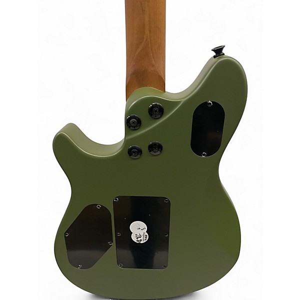 Used EVH Wolfgang Standard Army Green Solid Body Electric Guitar