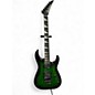 Used Jackson Dinky JS32Q Emerald Green Solid Body Electric Guitar thumbnail