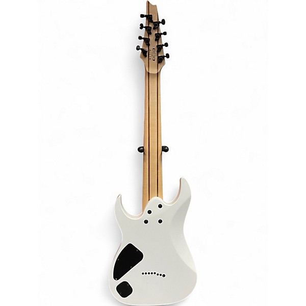 Used Ibanez RG8 8 String White Solid Body Electric Guitar