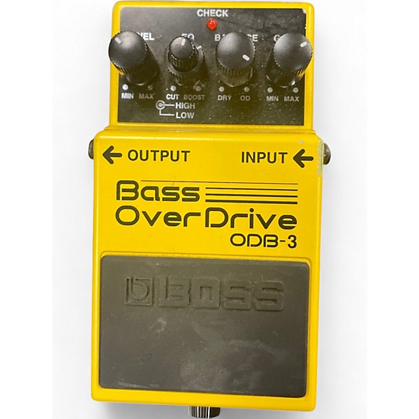 Used BOSS ODB3 Bass Overdrive Bass Effect Pedal