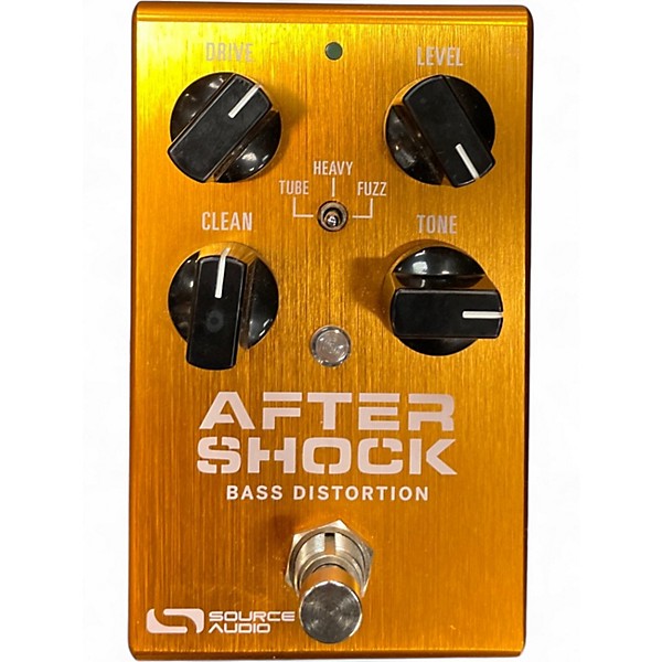 Used Source Audio after shock bass distortion Effect Pedal