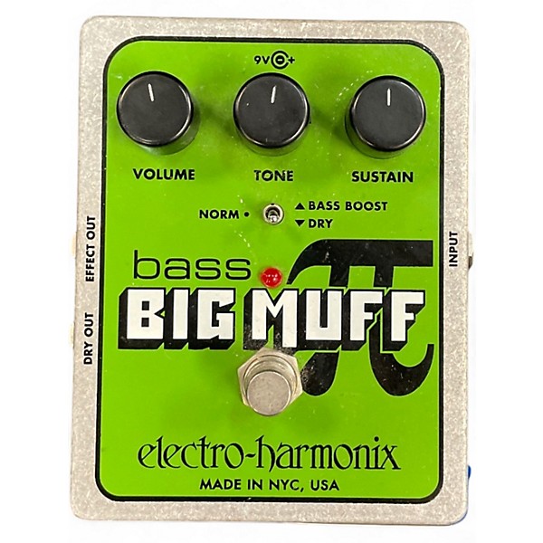Used Electro-Harmonix Big Muff Bass Distortion Bass Effect Pedal